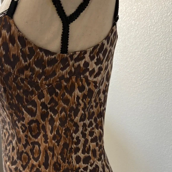 D&G Dolce & Gabbana 30/44 Leopard Print Women's Dress - Picture 7 of 13